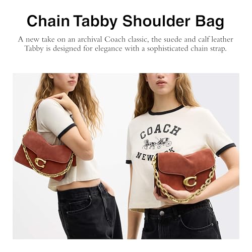 Image of Coach Chain Tabby Shoulder Bag
