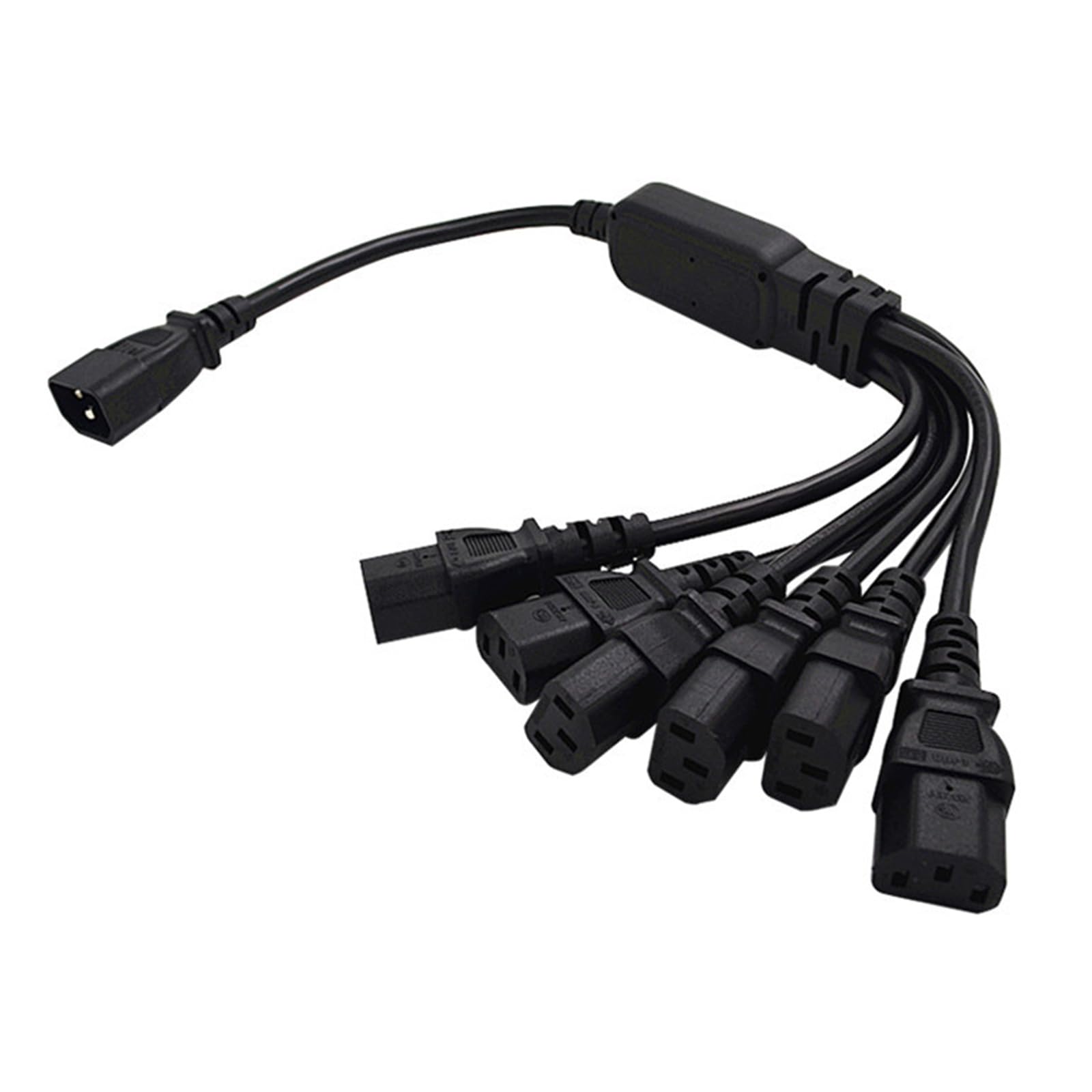 Cavo Alimentazione Affidabile Prolunga da C14 A 6xC13 Prolunga per Pesanti 10A250V Forniture per Case del Computer