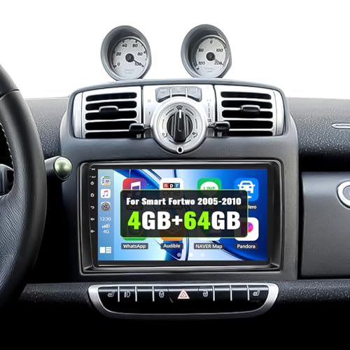 Sistema Audio EQ a 32 Bande Professionale---Personalizza l'ascolto nel tuo autoradio Smart 451 con l'equalizzatore audio a 32 bande. Con preset per Jazz, Classica, Rock e altro, modifica facilmente le impostazioni sonore per un suono surround personalizzato. Massimizza le prestazioni dell'impianto audio nella tua Smart Fortwo.