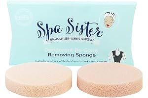 Spa Sisters Deodorant Remover Sponge- Effortlessly Eliminate Odor-Causing Bacteria!