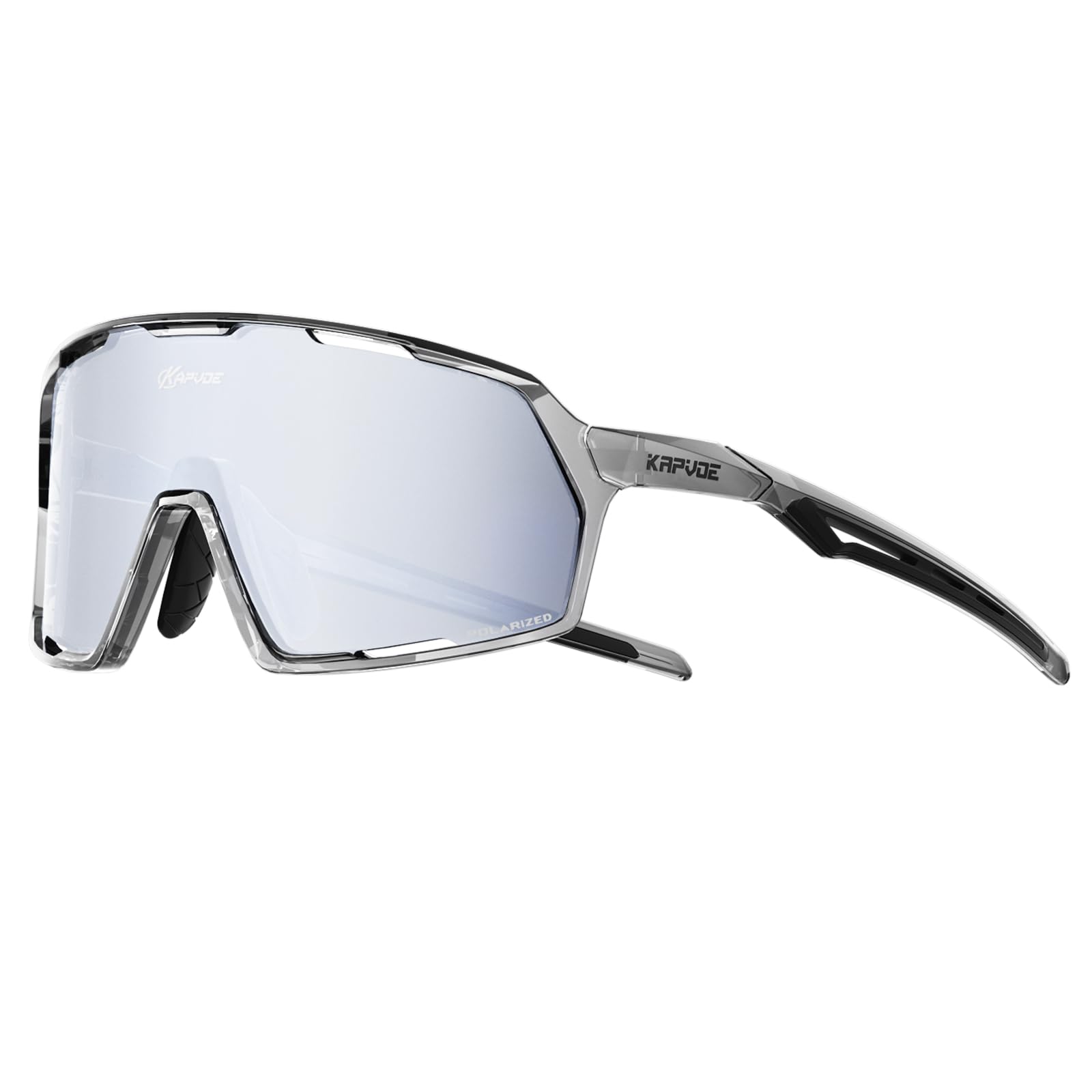 KAPVOE Gafas de Ciclismo Polarizadas Hombre Gafas MTB Mujer Gafas Bicicleta Montaña TR90 Gafas Bici Gafas Btt Anti-UV400 Gafas de Sol Deportivas Gafas Ciclista Gafas Running mountain bike