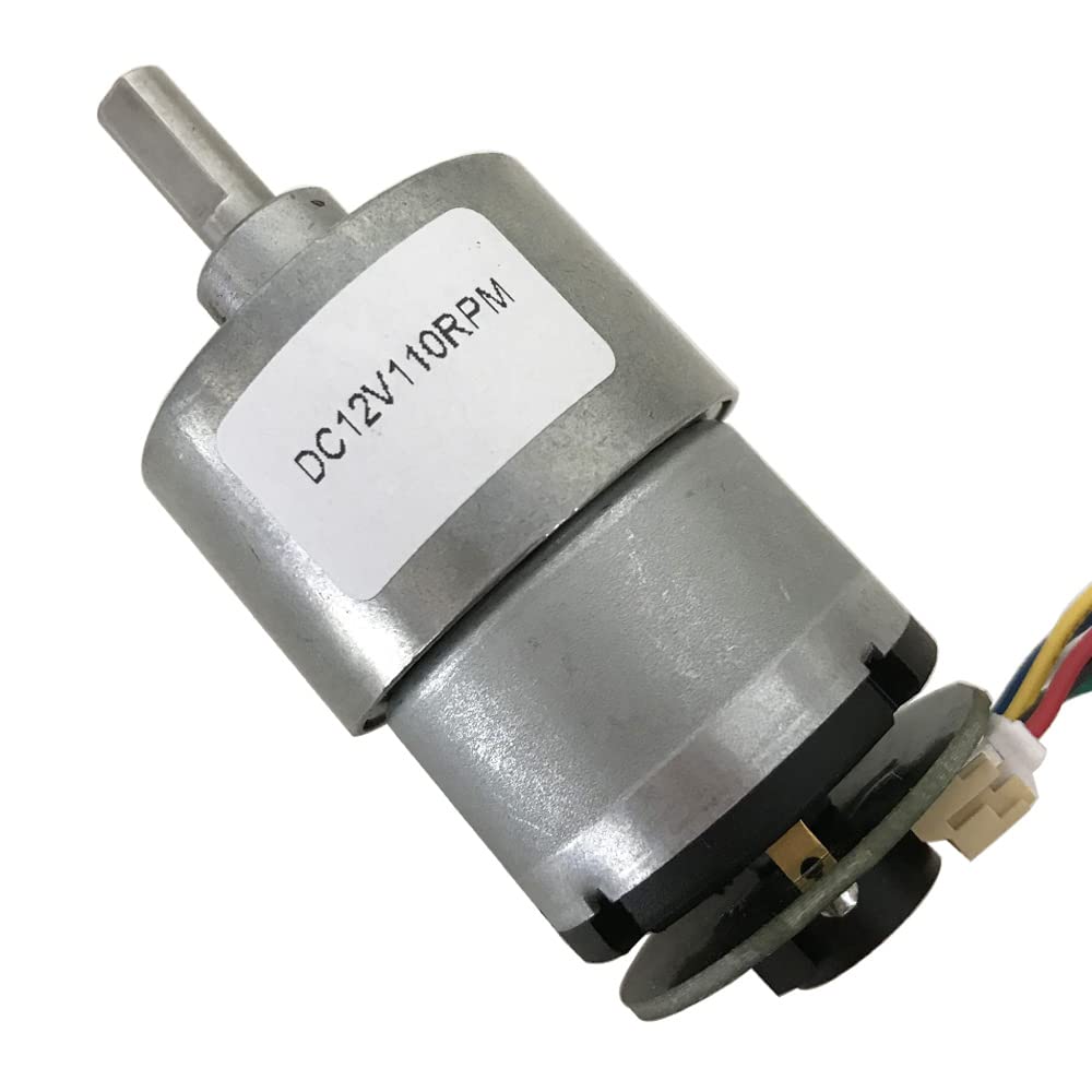 12V Electric Micro DC Geared Motor Encoder 6V 12 Volt Low