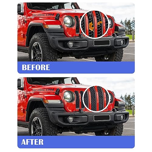 Trimmable Car Grill Mesh,Premium Aluminum Alloy Automotive Grilles,Universal Mesh Grill Insert Fits for Front Bumper,Hood Air Vents Spoiler,Practical Car Accessories Exterior (3 * 6mm) - Image 5