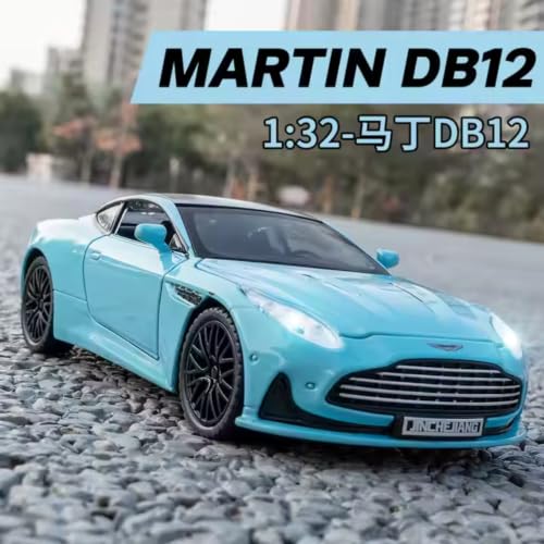 Image of Mashes Diecast Metal Car Toy 1:32 Scale with Openable Doors, Pull Back Action, Light & Sound, Detailed Luxury MPV Model for Kids & Collectors, Premium Gift Toy Car (Aston-Multicolor)