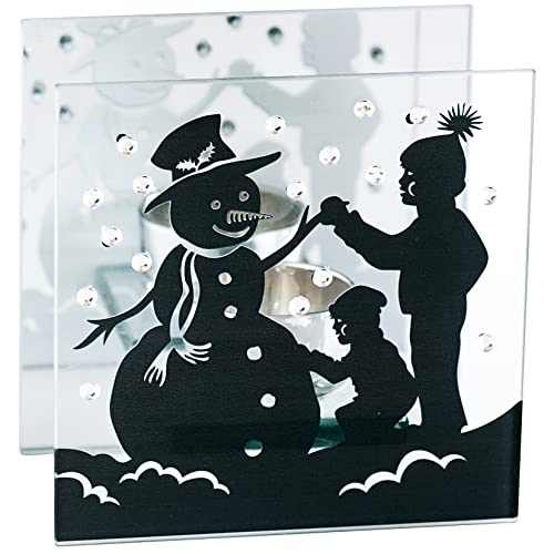 Image of Craycombe Trinkets 6255 Snowman Tealight Holder