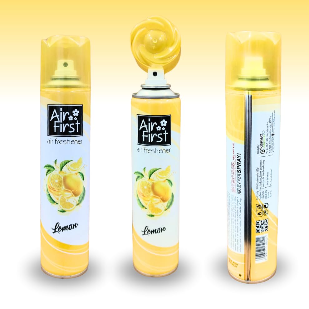Image of Room Spray Air Freshener Combo Pack of 3 (300ml each) (Lemon)