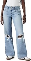 Levi's Women's Superlow Jeans - Relaxed Loose Fit, Ultra Low 9 1/8" Rise, 32" Inseam, 100% Cotton No Stretch