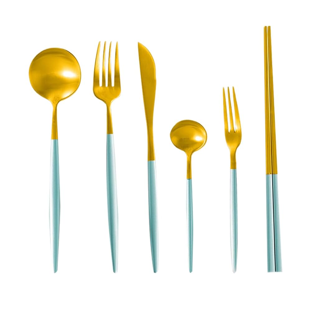 Amazon | andoo カトラリー カトラリーセット ゴールド おしゃれ