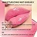 Color Changing Lipstick with Gold Crystal Flakes – Clear pH Lip Stick Changes to Natural Pink Tint, Long Lasting 24H Moisturizing Glossy Lip Balm, Mood Lipstick for Women, Hydrating Lip Gloss
