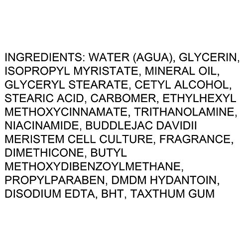 TEATRICAL Facial Moisturizer with Buddleja Davidii Stem Cells, 3.5 Ounces,Floral