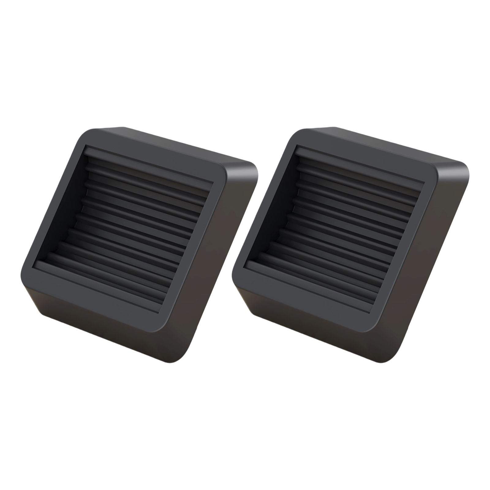 12.5CM Not Slip Furniture Pad Not Skid Floor Protectors Quiet Strong Casters Simple Installation for Chair Wheel Floor Defense Pad for Chair Wheel