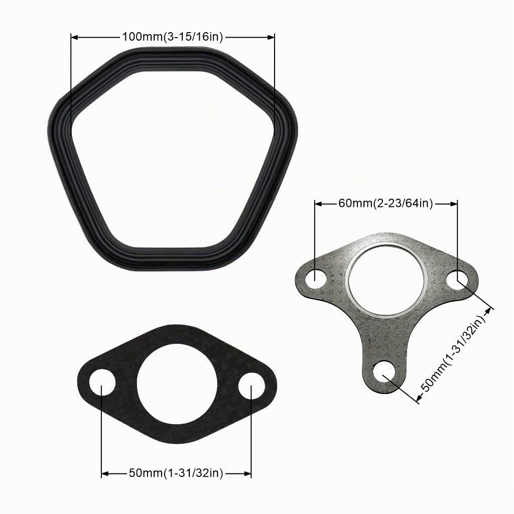 Strongthium Kit entretien moteur GX340 GX390 11-13HP 338-440cc | Carburateur + Lanceur + Bobine + Filtre à air + Bougie + Ressorts d’accélérateur + Joints