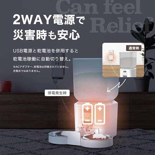 イツワペット POKOPO twin ペット用自動給餌器 の商品画像 4