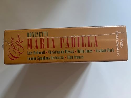 Miniatura 3 de Donizetti - Maria Padilla  McDonall  D Jones  G Clark  du Plessis  Earle  Caley  R Kennedy  J Davies  LSO  A Francis