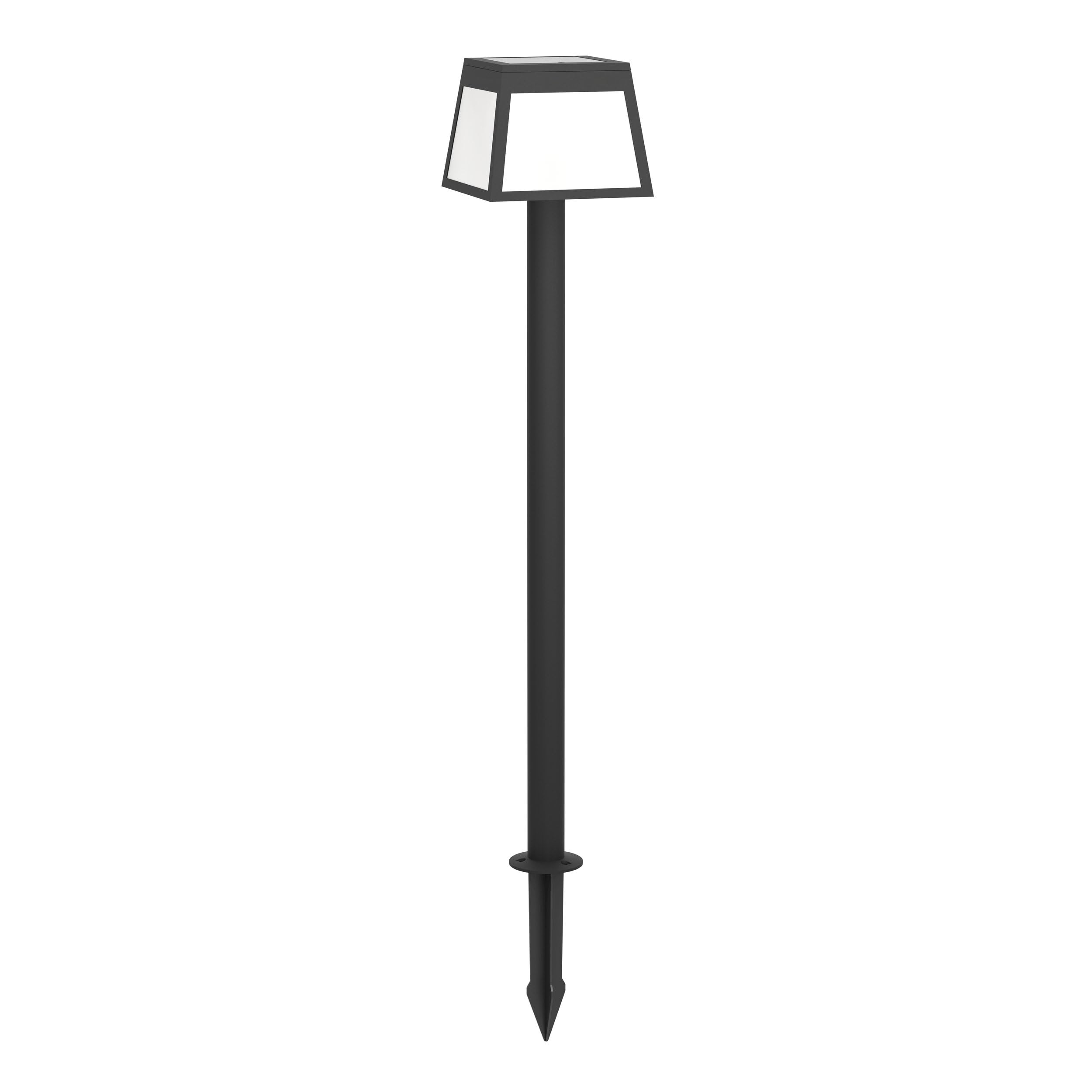 Eglo Altilia Solar Led Path Light, Height 106 Cm, Black, Sensor