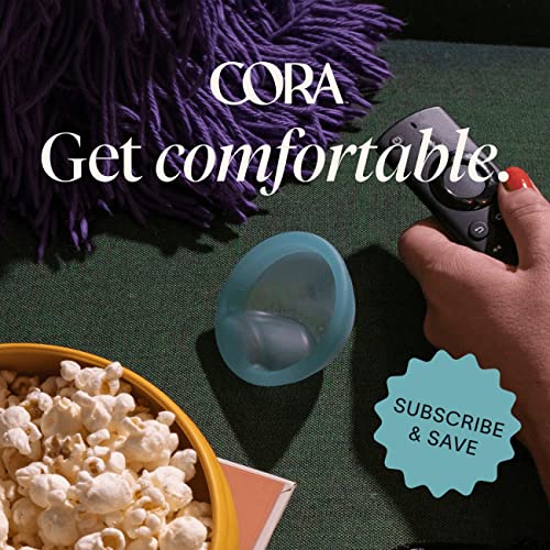 Cora Menstrual Period Cup | Comfortable, Easy to Use | Medical Grade Silicone | Flexible Fit | Leak Proof, Sustainable, Reusable Alternative to Tampons/Pads - Image 8