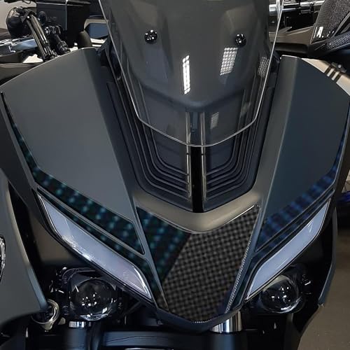 Autocollant en résine effet 3D pour moto Yamaha Tracer 7