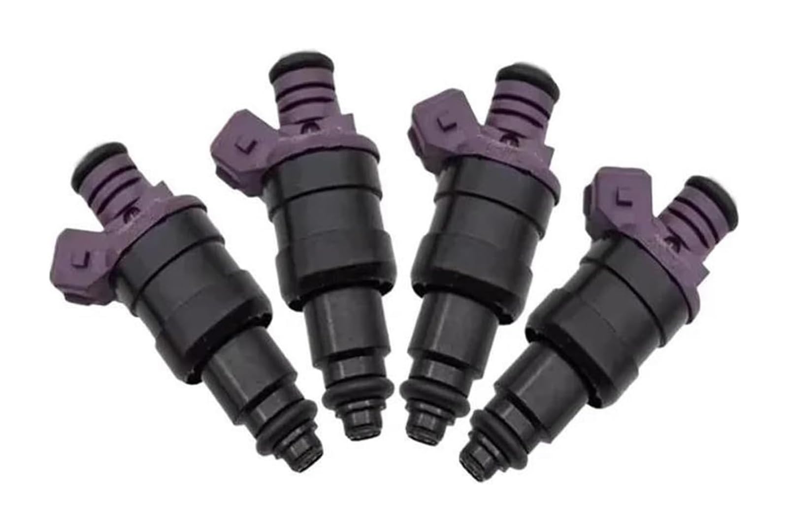 Qwqwfa 4Pcs Petrol Fuel Injector For Clio For Kangoo For Twingo 1.2 7700874112 8200603801 873774 15117801 7700873774 1/ Fuel Injector Engine Parts(4Pcs)