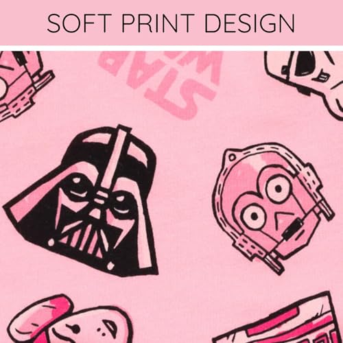 STAR WARS Girls French Terry Skater Dress Toddler to Big Kid Sizes (2T - 14-16)3