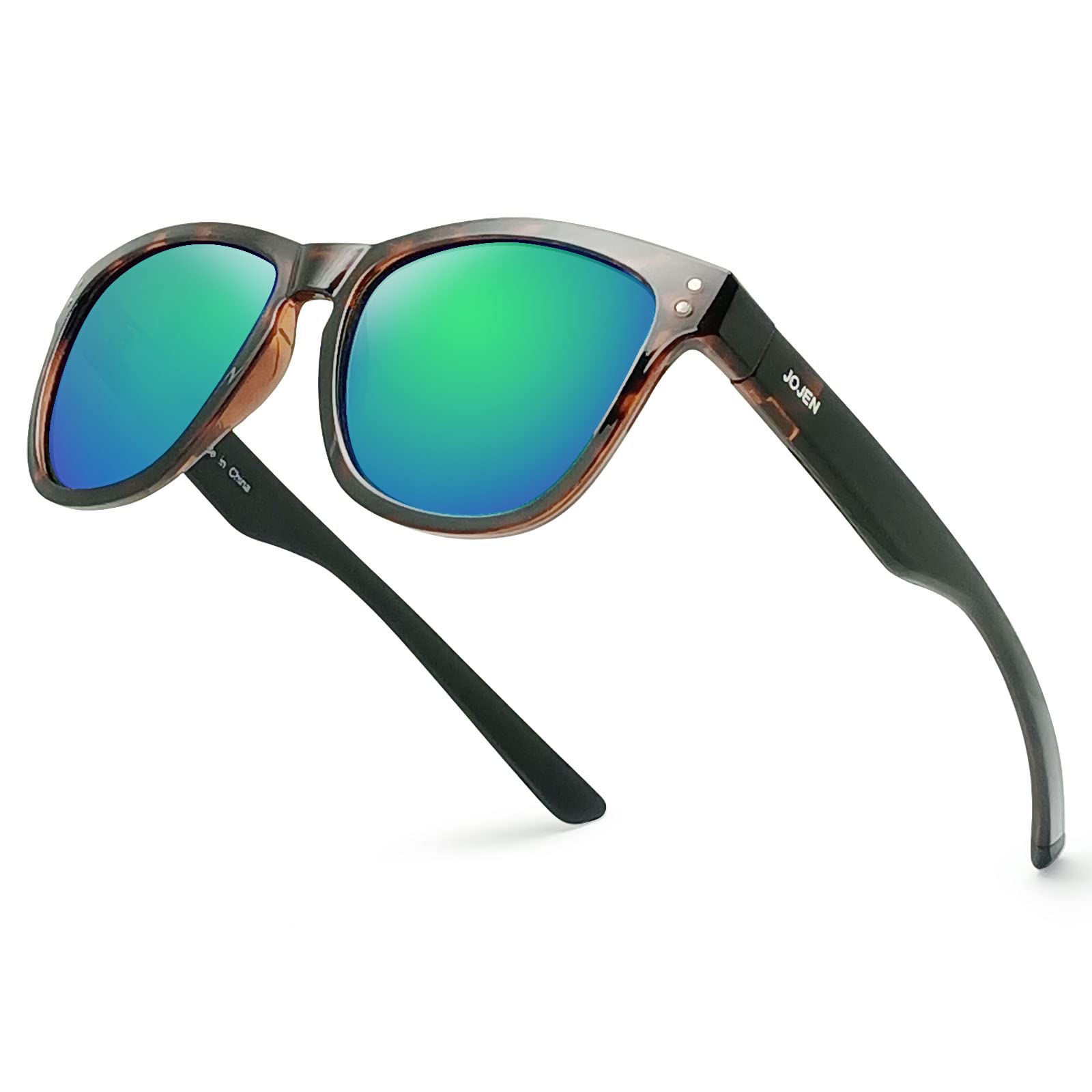 JOJEN Polarized Sports Sunglasses for Women Men Running Golf Fishing Cycling Driving 100% UV Protection Sun Glasses JE001