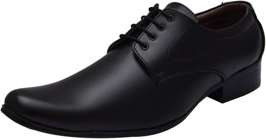 SIR CORBETT Men's Synthetic Leather Lace Up Formal Shoes (Size 6 to 11)