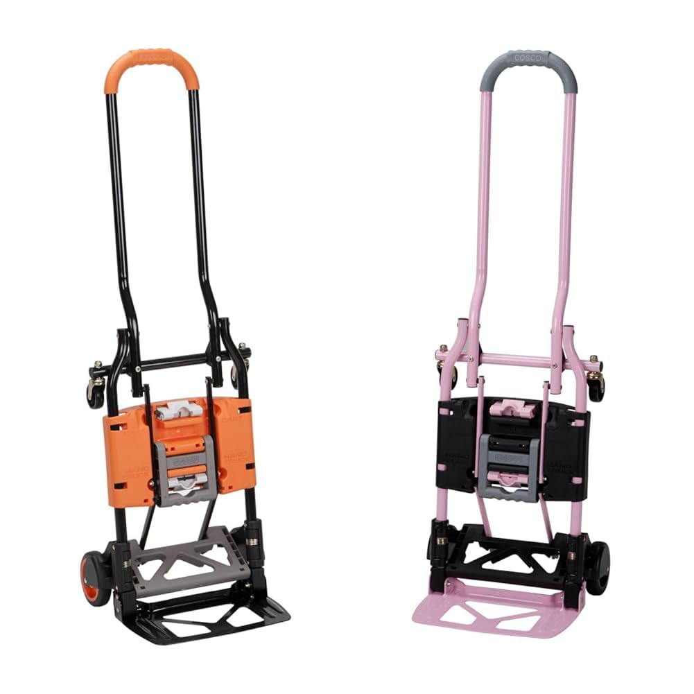 Diable Pliable Cosco 2-en-1 : Ultra Solide, 300 Lb De Charge, Maniable Et Compact !