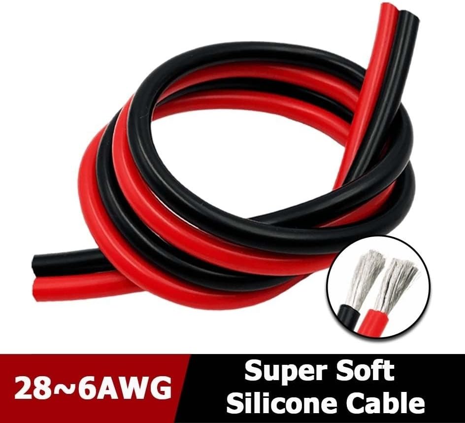 自動ペットフィーダー（犬猫用）- 大容量モデル 赤色フレキシブル錫メッキ銅ケーブル 6-28 AWG 1/5/10/20メートル 高