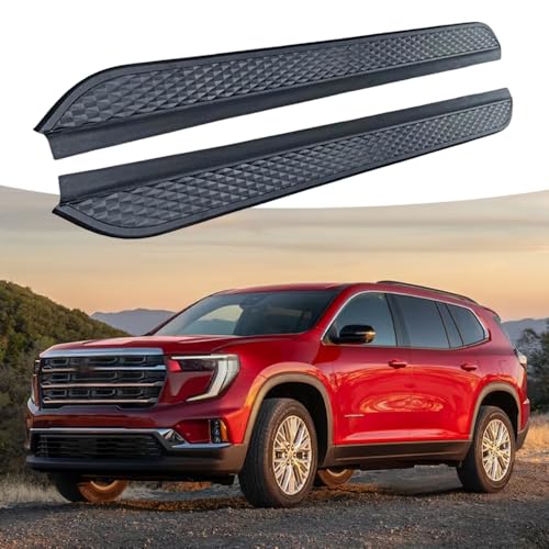 2PCS All Black Running Board para GMC Acadia 2024-2026 miniatura 1