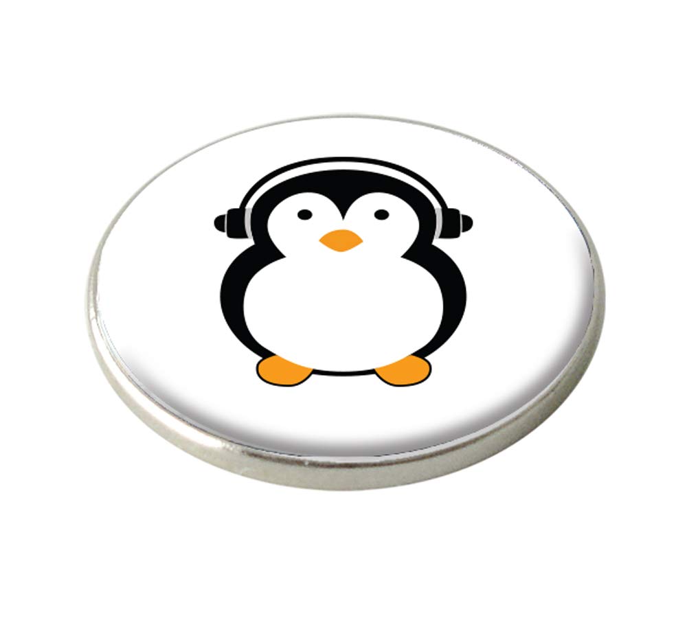 StevePriceGolf Penguin Design Golf Ball Marker. Magnetic.