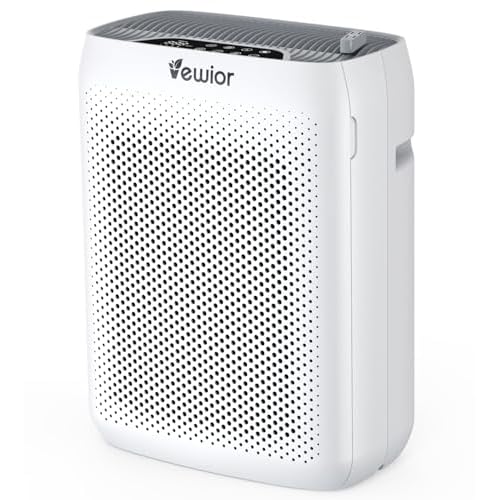 VEWIOR Air Purifiers for Home Large Room Up to 3000Sq.ft, H13 HEPA Filter Air Purifier for Bedroom with PM2.5 Display Air Quality Sensor, Sleep Mode,
