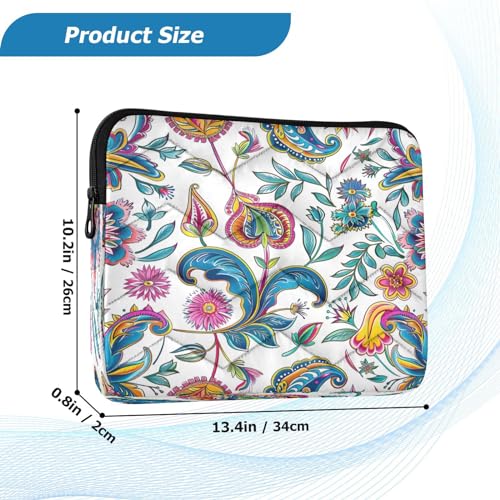 Funda para portátil 13-14 pulg impermeable patrón colorido miniatura 3