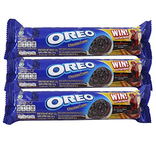Image of OREO Chocolate Creme Cookies 137GM(Pack of 3)