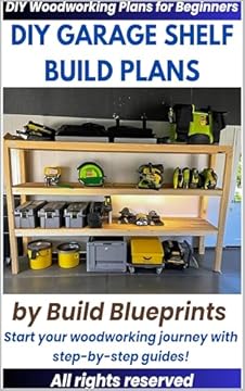 wooden garage shelves plans