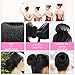 GOLRISEN Accesorios de Peinado Kit, Incluye 10 Donuts para El Pelo, 20...