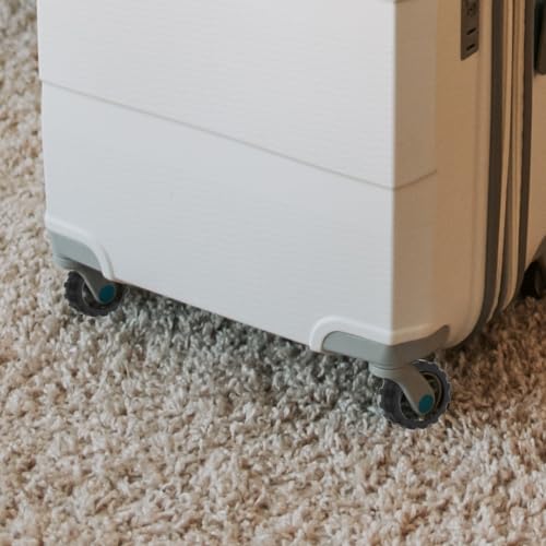 8pcs Silicone Luggage Wheel Covers -noise Suitcase Feet Protectors for Suitcases4