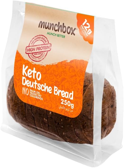 Munchbox Keto Deutsche Bread, 250g