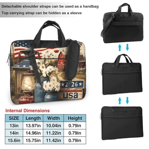 Bolso para Laptop Celebrate America 14 pulgadas impermeable miniatura 4