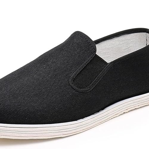Thousand-Layer Sole Shoes/Multi-Layer Sole Shoes,Traditional Craftsmanship,Chinese Style,Comfortable Cloth Shoes(Color : Black)4