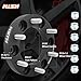 HISH Forged 1inch 6X5.5 Wheel Spacers for Tacoma 4Runner Tundra FJ Land Cruiser Black, 1