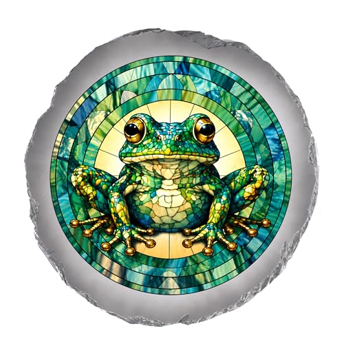 Piedra escalonada de rana de mosaico decorativa para suelos de exterior