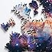 Infinite Galaxy Puzzle, No Fixed Shape, Endlessly Reconfigurable, 236 Pieces