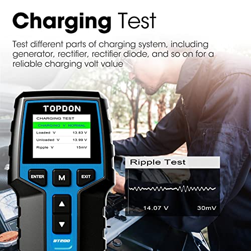 Topdon Car Battery Tester 24V 12V Load Tester thumb #4