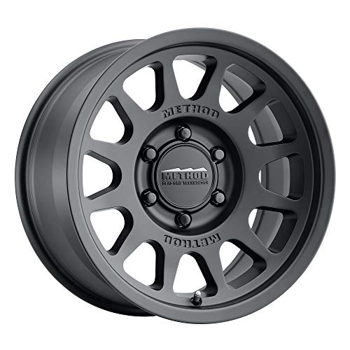 Method Race Wheels 703 Matte Black 17x8.5' 6x5.5', 35mm offset 6.2' Backspace, MR70378560535