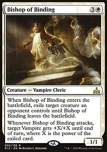 MTG Magic: The Gathering - Bishop of Binding (2) Rivals of Ixalan Rix