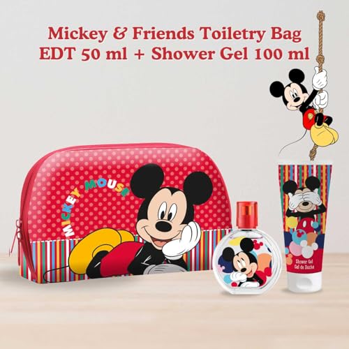 Mickey Neceser Edt le Kit Idéal pour les Vacances et l'École - 2