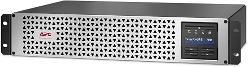 APC Smart-UPS 750VA Lithium Battery UPS with SmartConnect, SMTL750RM2UC, Pure Si