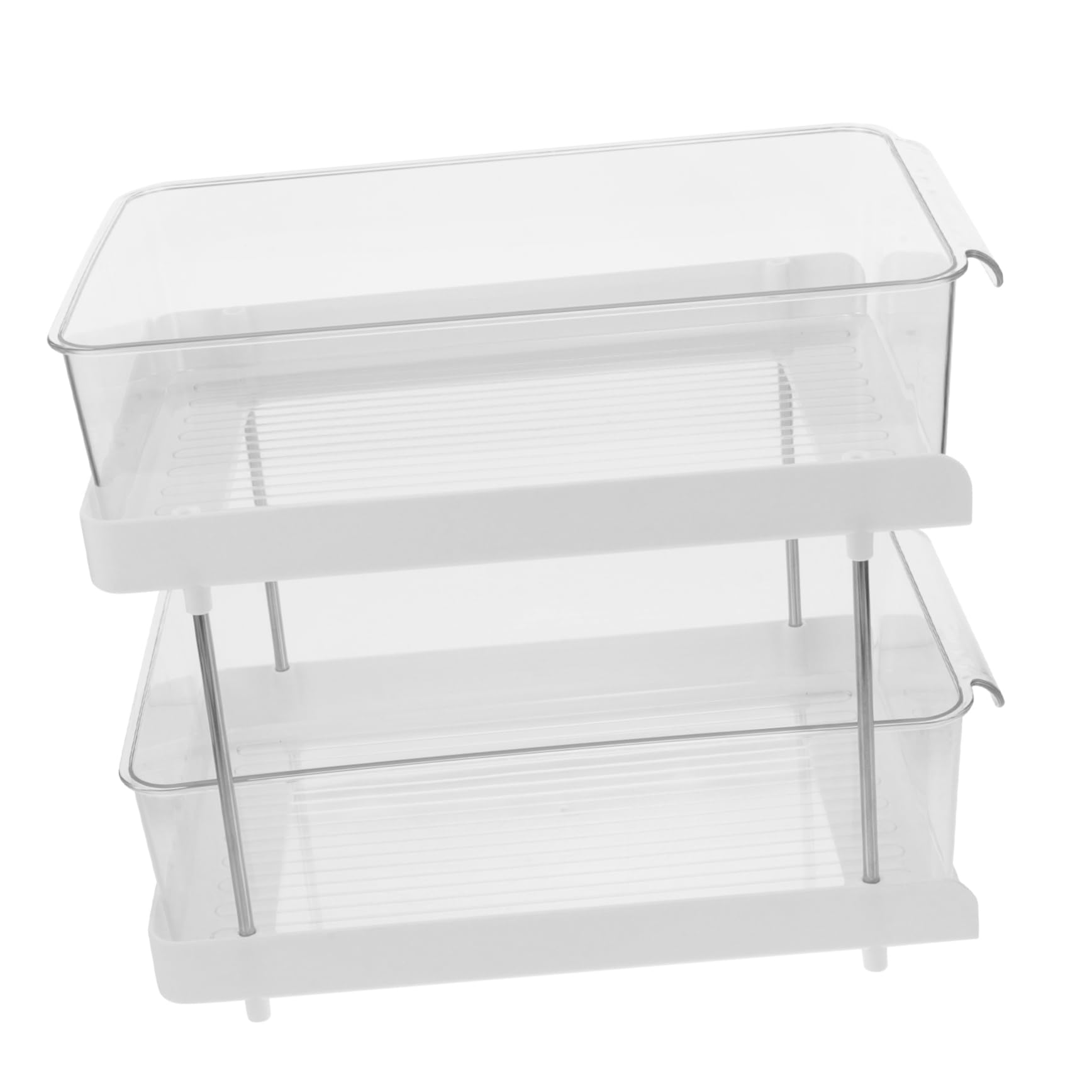 ABOOFAN Under Sink Organizer Bathroom Storage Rack for Makeup and Kitchen Essentials Space Saving Drawer Type Shelf Sturdy Design for Use