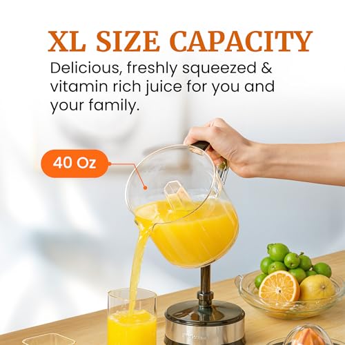 Elite Gourmet 40W Compact Electric Citrus Juicer — view 2