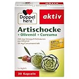 [page_title]-Doppelherz Artischocke + Olivenöl + Curcuma – Pflanzliches Nahrungsergänzungsmittel mit Artischocken- & Kurkuma-Extrakt sowie Omega 9-Fettsäuren – 1 x 30 Kapseln