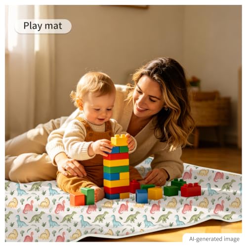 Image of Baby Splat Mat for Under High Chair